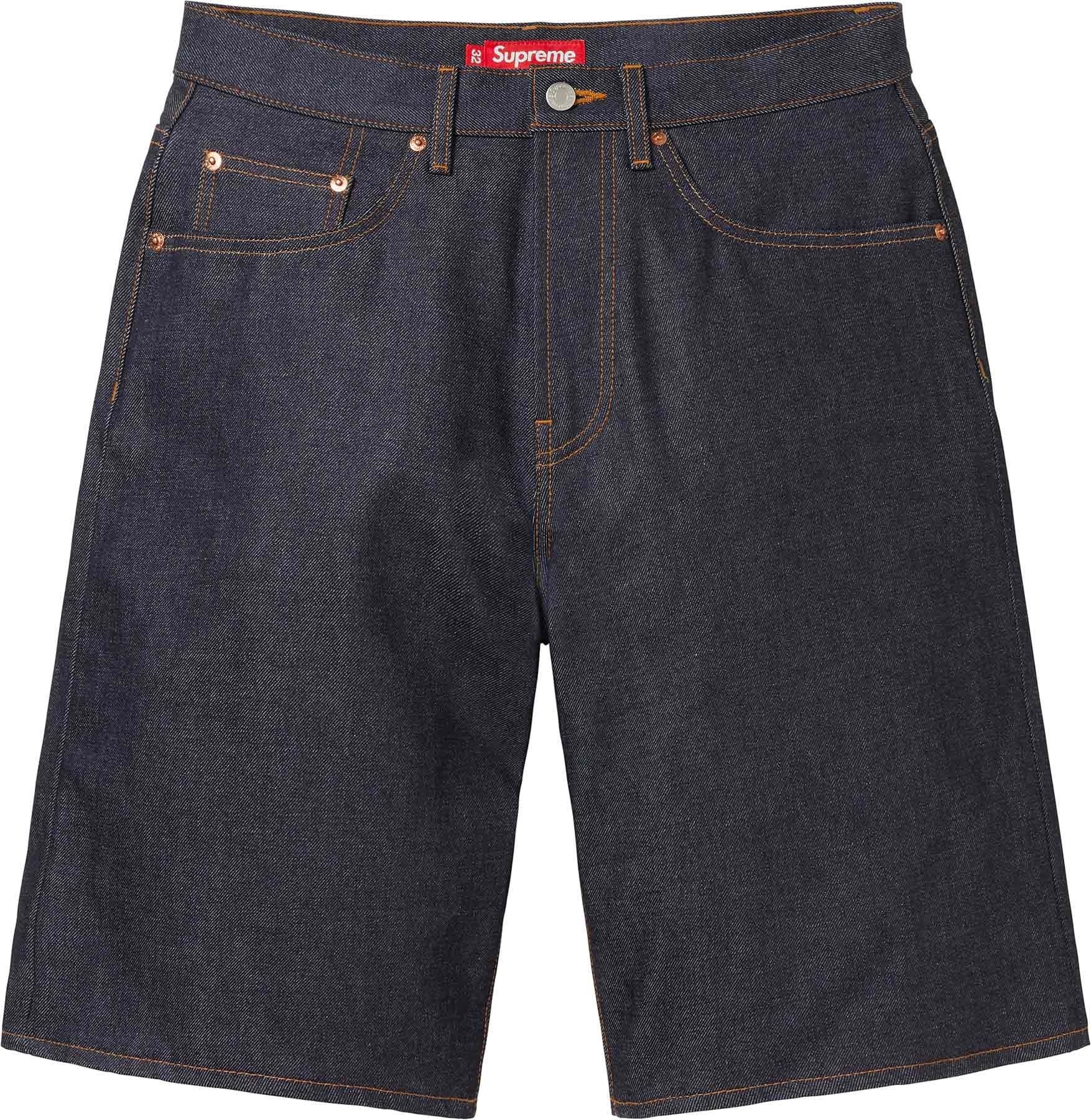 Rigid Baggy Selvedge Denim Short view 2